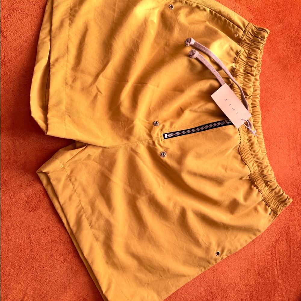 MNML Yellow Men's Shorts